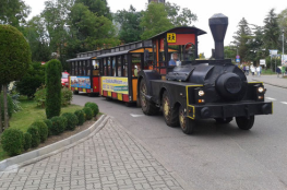 Ustronie Morskie Atrakcja Kolejka turystyczna Ciuchcia Ustronie Morskie - Sianożęty